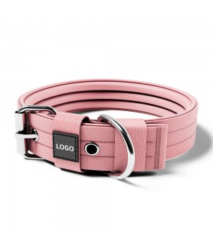 Simple Design Nylon Dog Collar With Soft Neoprene Padded Adjustable For Small Medium And Large Dogs Or Puppies