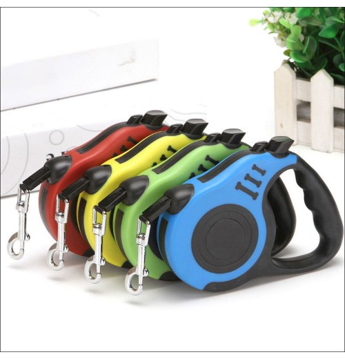 Nylon dog leash retractable dog leash fashionable dog walking automatic retractable cat pet wholesale